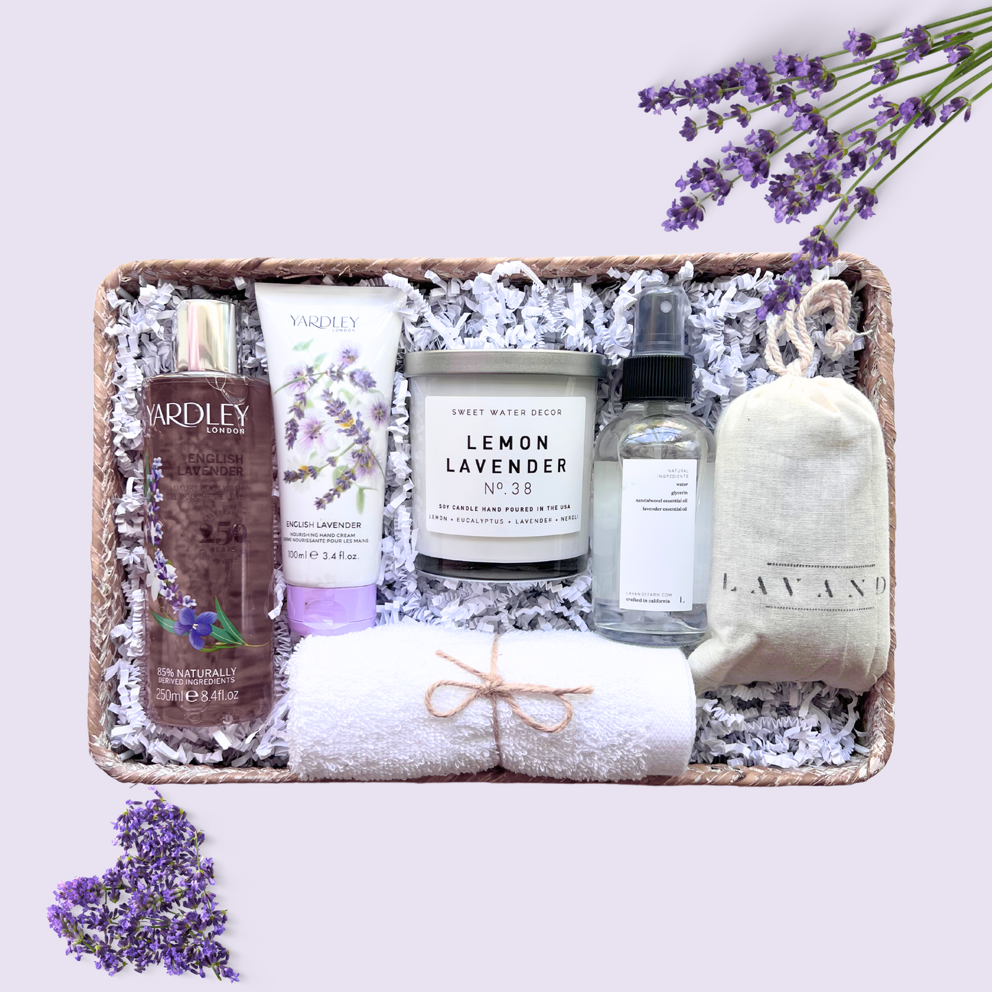 New Mom Lavender Delight Gift Set