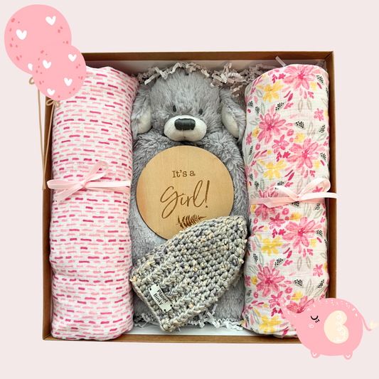 It's A Girl Baby Gift Set ----- ONLY 1 LEFT