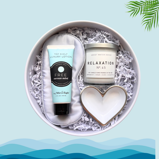 New Mom Ocean Blue Gift Set