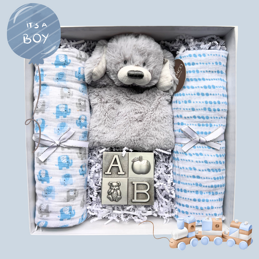 Newborn Baby Boy Gift Set --- ONLY 1 LEFT