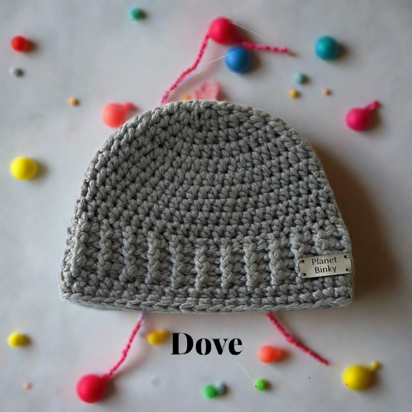 Handmade Crochet Premium Cotton Baby & Toddler Beanie Hat