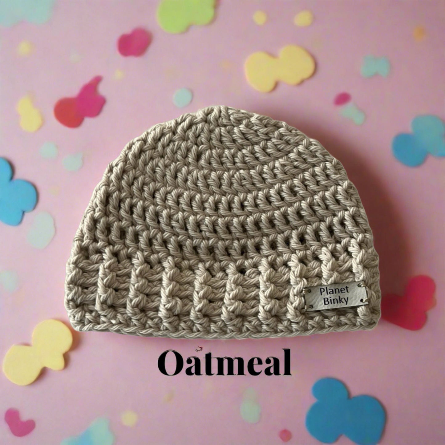 Handmade Crochet Premium Cotton Baby & Toddler Beanie Hat