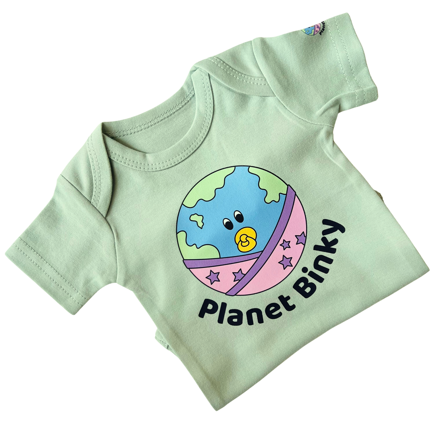 Planet Binky's Exclusive "Binky Baby" Baby Onesie