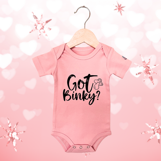 Planet Binky's Exclusive "Got Binky?" Fun Sayings Onesie