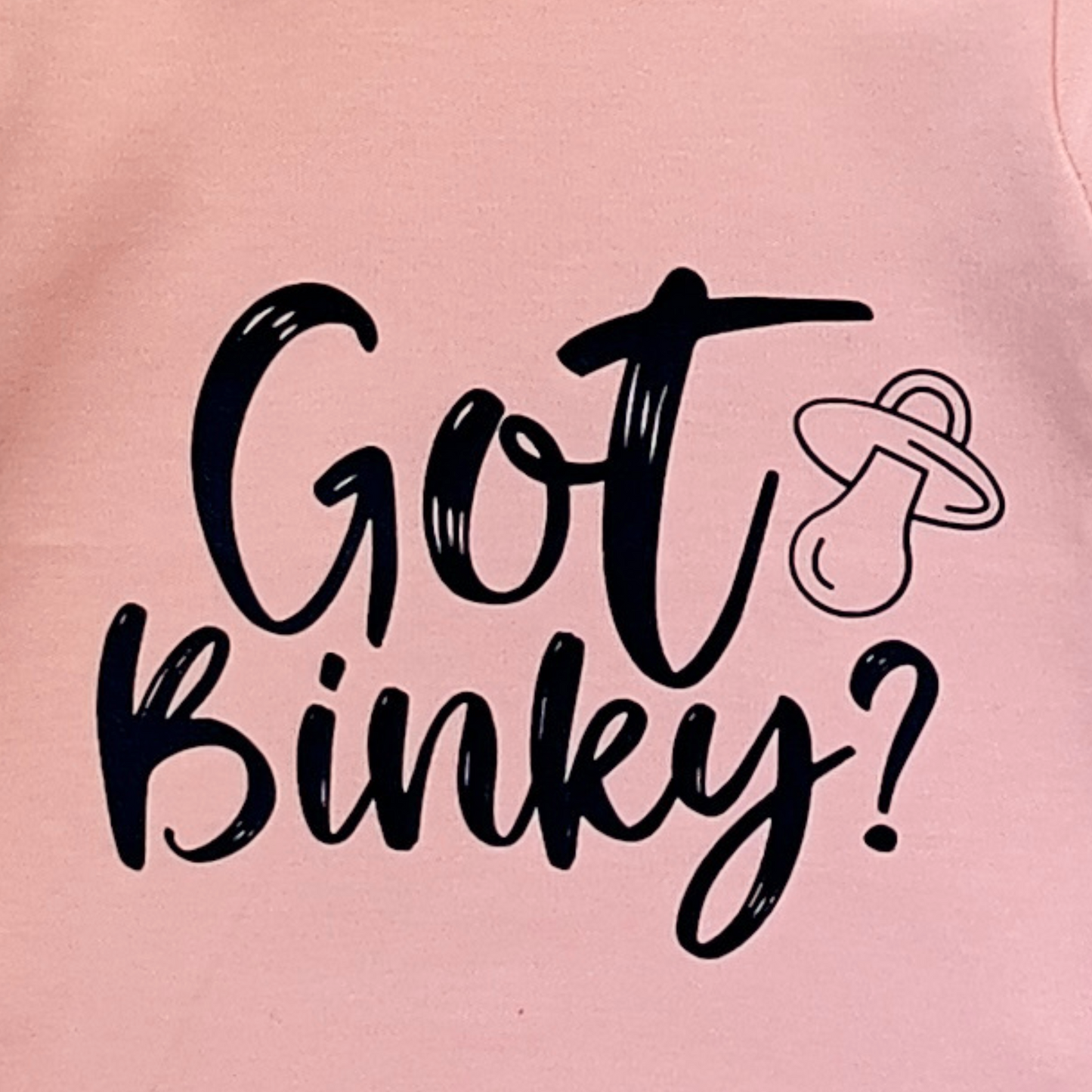 Planet Binky's Exclusive "Got Binky?" Fun Sayings Onesie