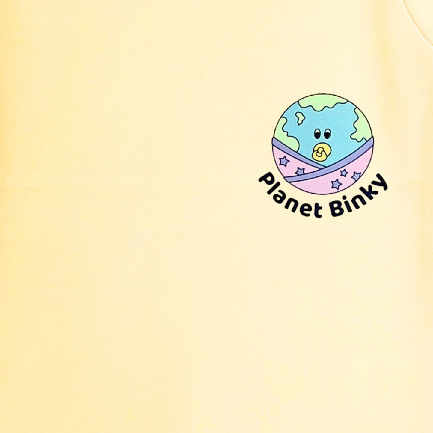 Planet Binky's Exclusive "Mini Baby Binky" Baby Onesie