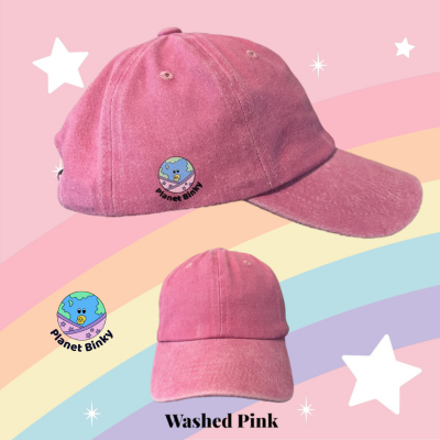 Toddler Washed Baseball Cap 100% Cotton