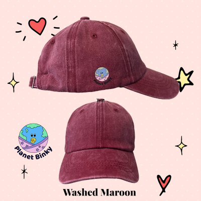 Toddler Washed Baseball Cap 100% Cotton