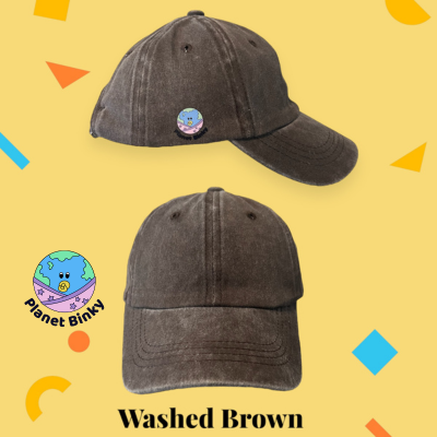 Toddler Washed Baseball Cap 100% Cotton