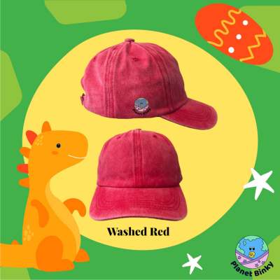 Toddler Washed Baseball Cap 100% Cotton