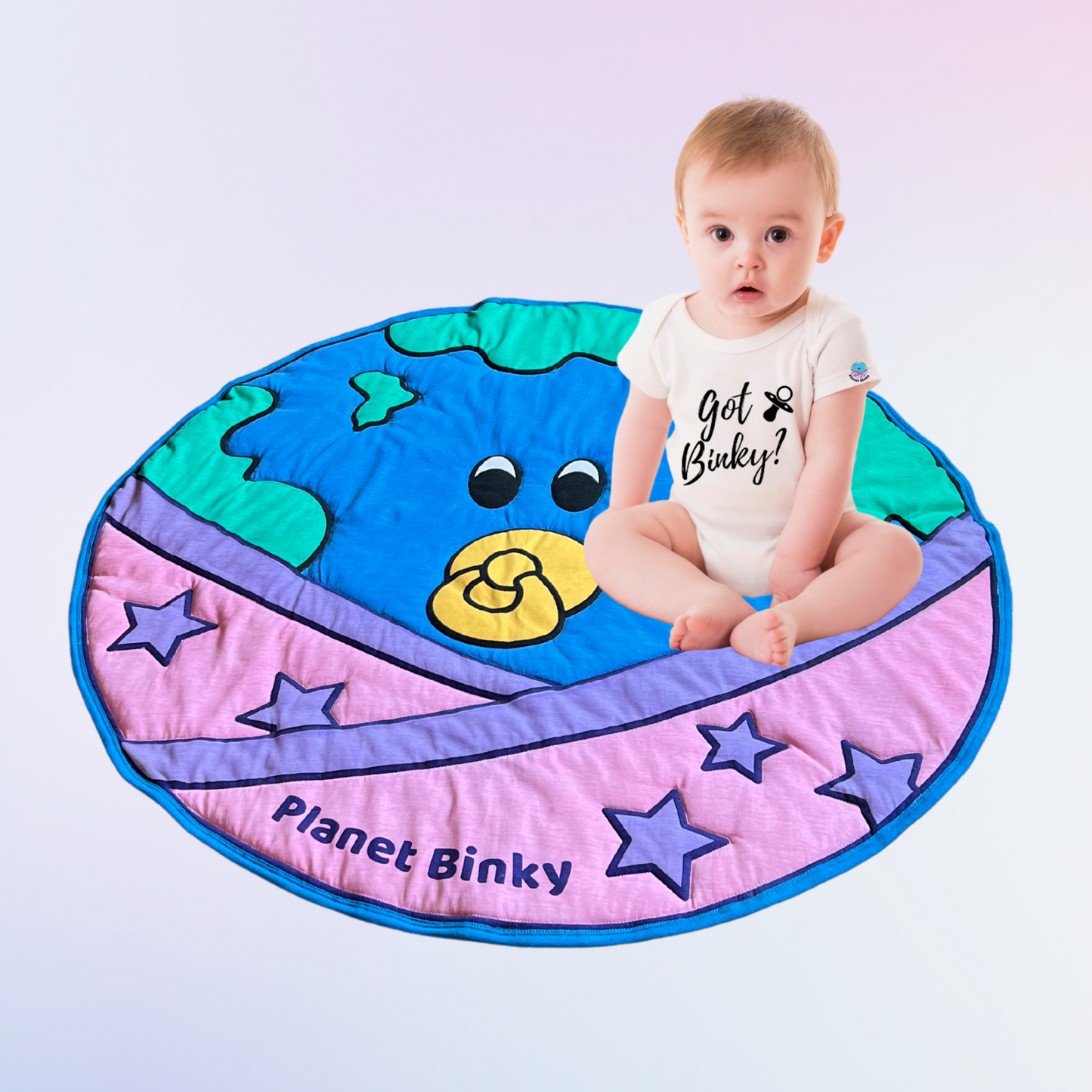 Planet Binky  Baby Mat